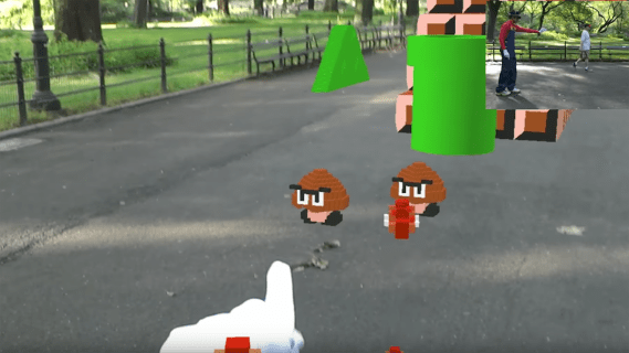 Mario u proširenoj stvarnosti izgleda kao putovanje kiselinom na Nintendo