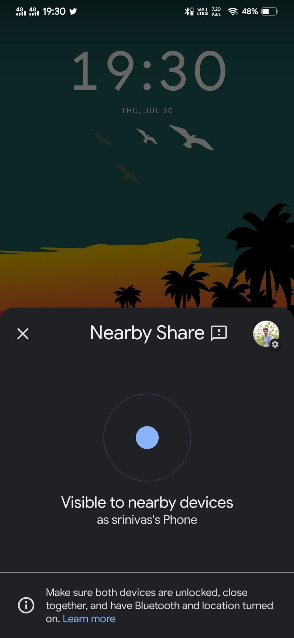 Comparteix a prop arriba a Chrome a Android i a l'escriptori