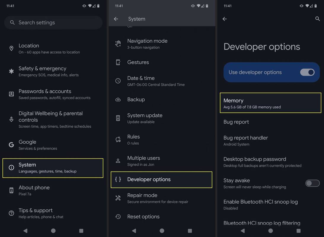 Как проверить оперативную память на Android