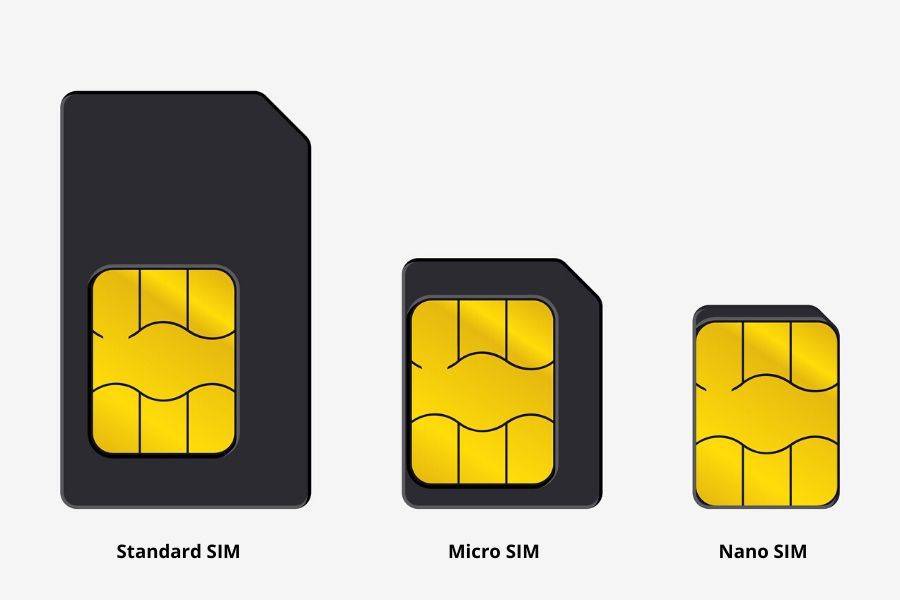 스마트폰에 SIM 카드를 삽입하는 방법