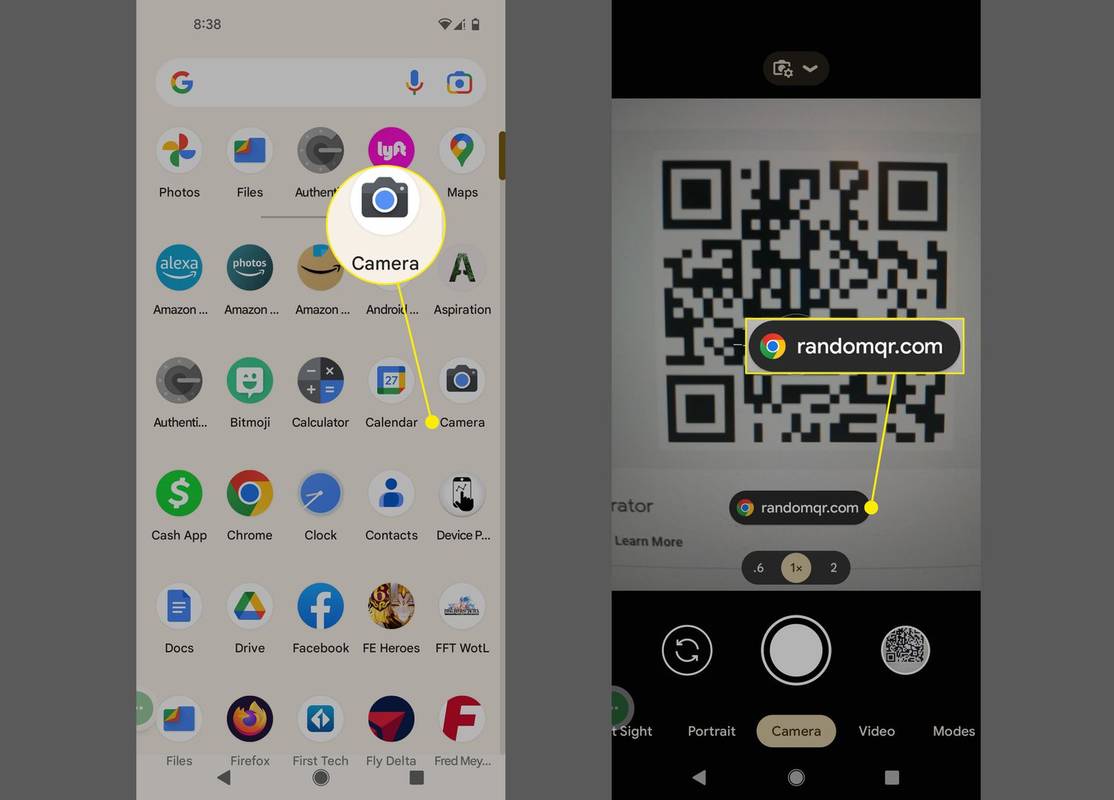 Sådan scanner du en QR-kode på Android