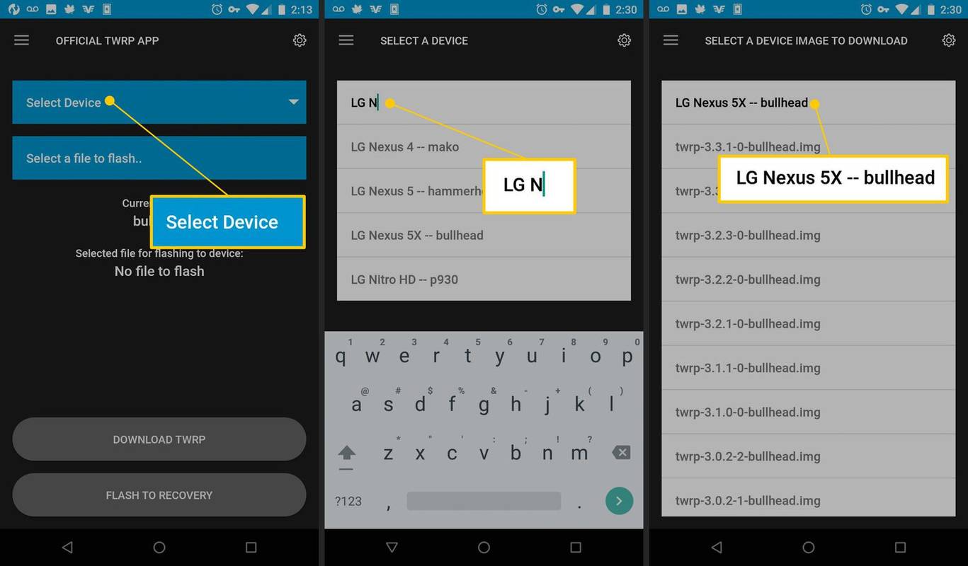 Android'de TWRP Özel Kurtarma Nasıl Kurulur