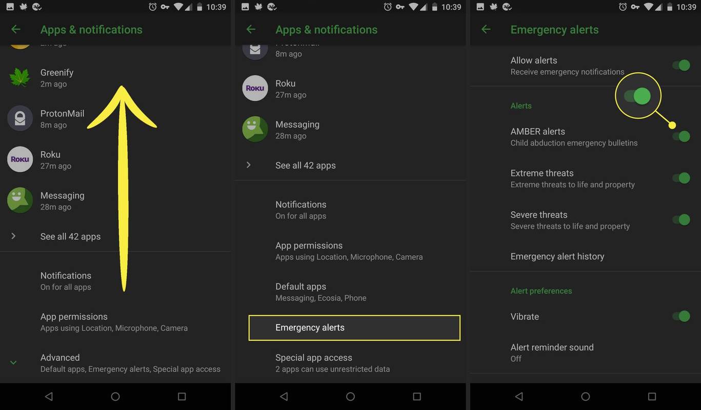 Πώς να απενεργοποιήσετε τις ειδοποιήσεις AMBER στο Android