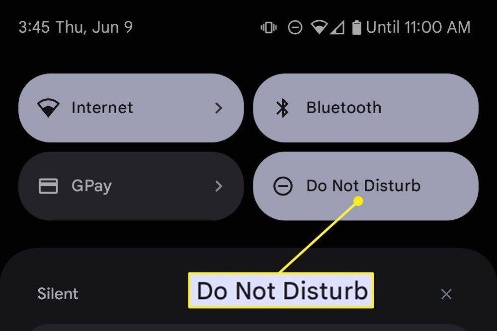 Как да изключите режима „Не безпокойте“ на Android