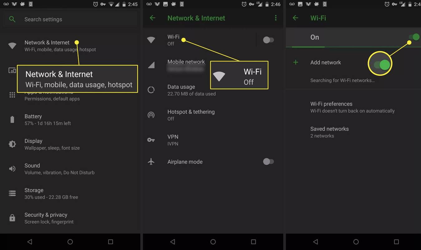 Cum să vă conectați dispozitivul Android la Wi-Fi