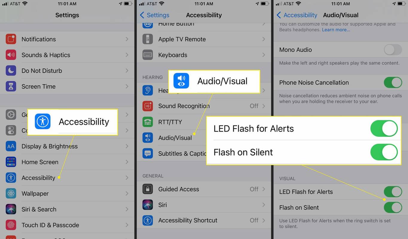 Cách thiết lập thông báo bằng đèn flash trên điện thoại của bạn