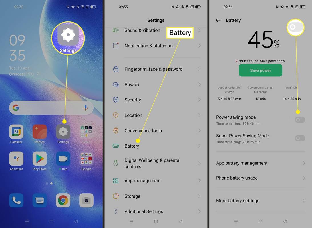Kako koristiti način rada za uštedu baterije na Androidu