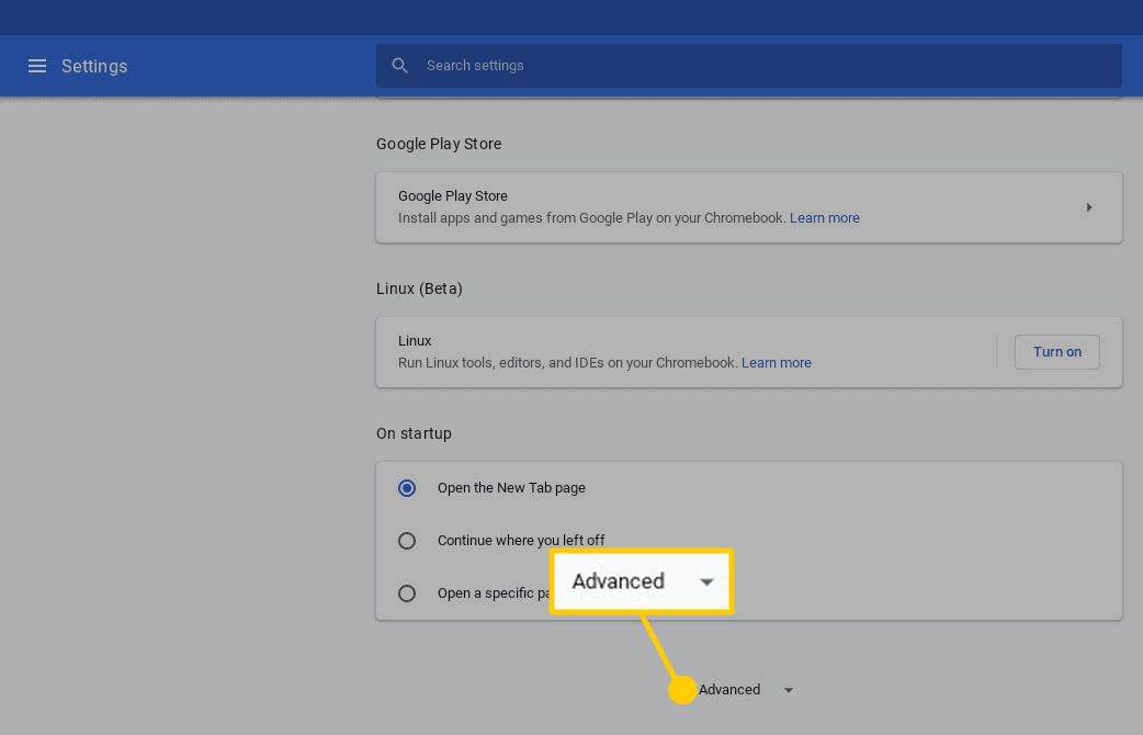 Kako narediti Powerwash (ponastaviti) Chromebook