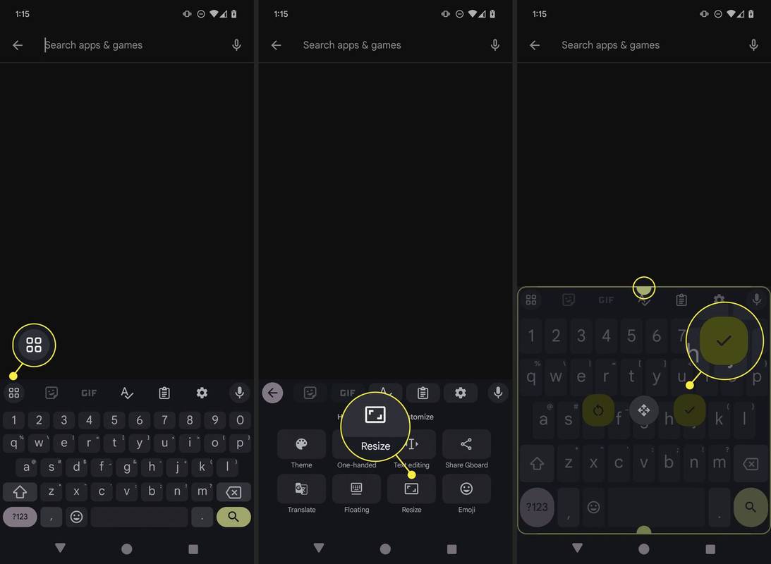 Hoe je een toetsenbord groter kunt maken op Android
