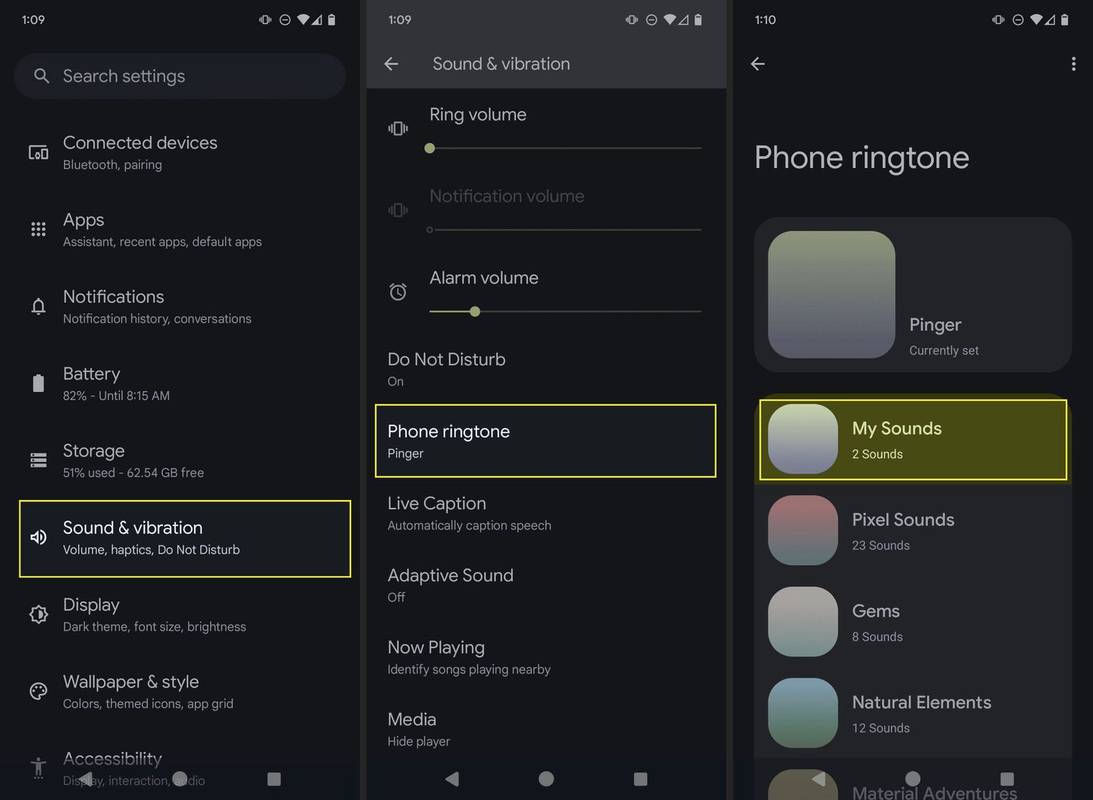 Android で曲を着信音にする方法