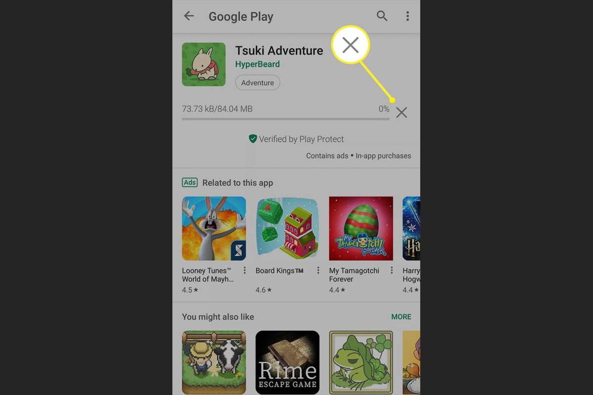 Hur man stoppar en nedladdning på Android