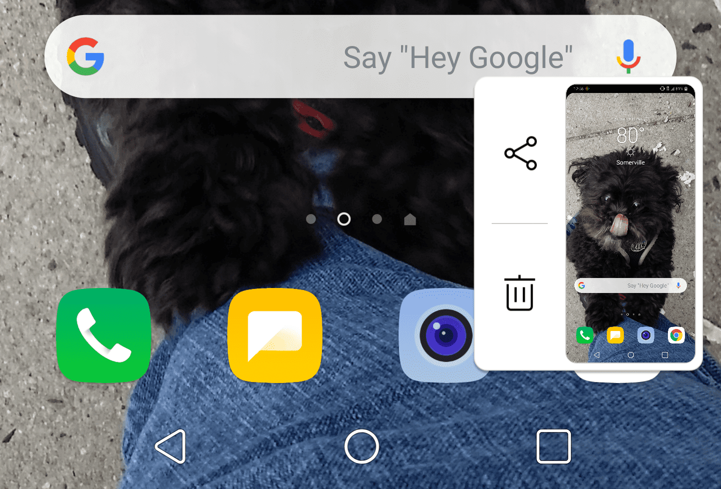 Een screenshot maken op LG-smartphones