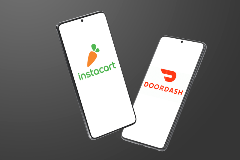 Instacart مقابل Doordash - مقارنة المستهلك والسائق
