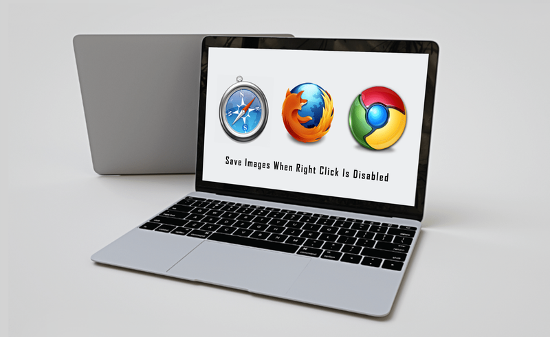 Paano Mag-save ng Mga Larawan sa isang Webpage Kapag Naka-disable ang Right Click