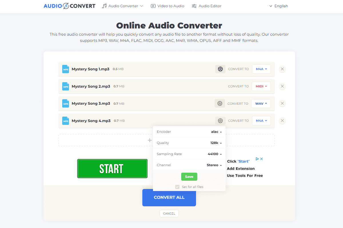 7 migliori programmi software di conversione audio gratuiti