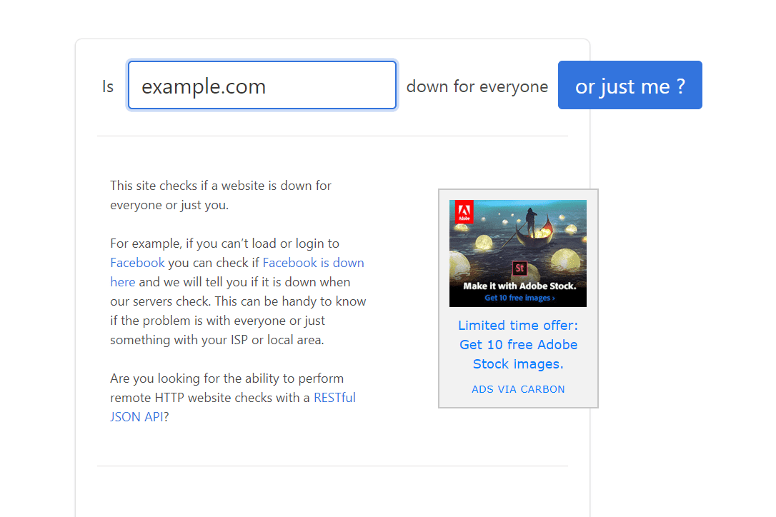 Paano Malalaman Kung Ang isang Website ay Down para sa Lahat o Ikaw Lang