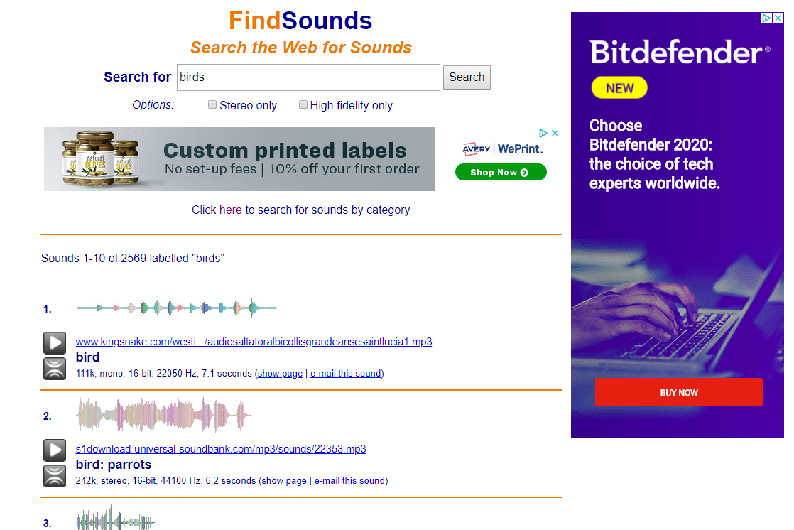 Labākās audio meklētājprogrammas