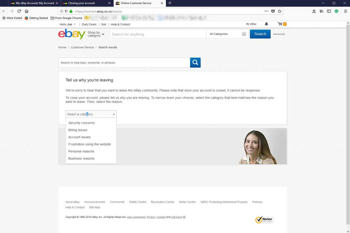 Kuinka poistaa eBay-tilisi nopeasti ja helposti