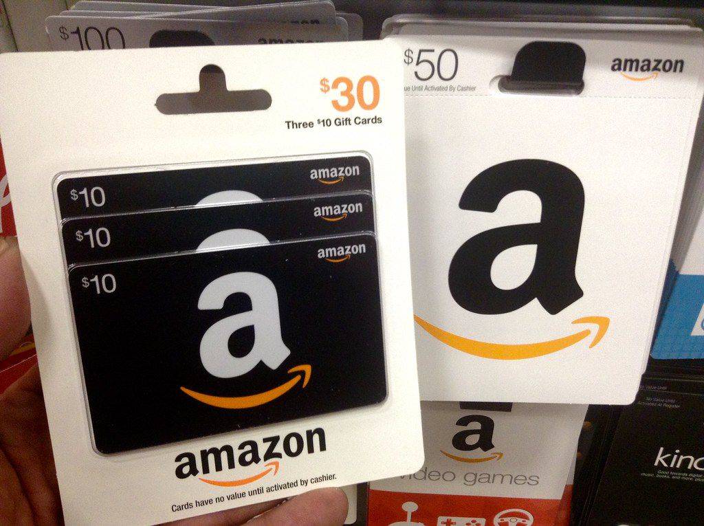 Как да осребрите карти за подарък на Amazon