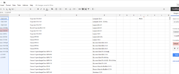 Cómo buscar y eliminar duplicados en Hojas de cálculo de Google