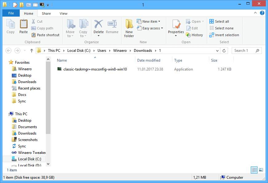 Kaip atkurti seną gerą užduočių tvarkyklę sistemoje „Windows 8“