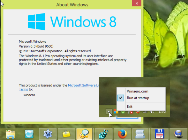 Как убрать кнопку Пуск в Windows 8.1