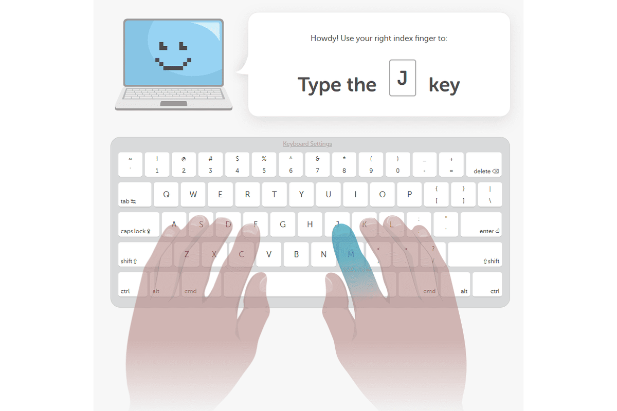 13 nejlepších bezplatných lekcí psaní na klávesnici pro děti a dospělé