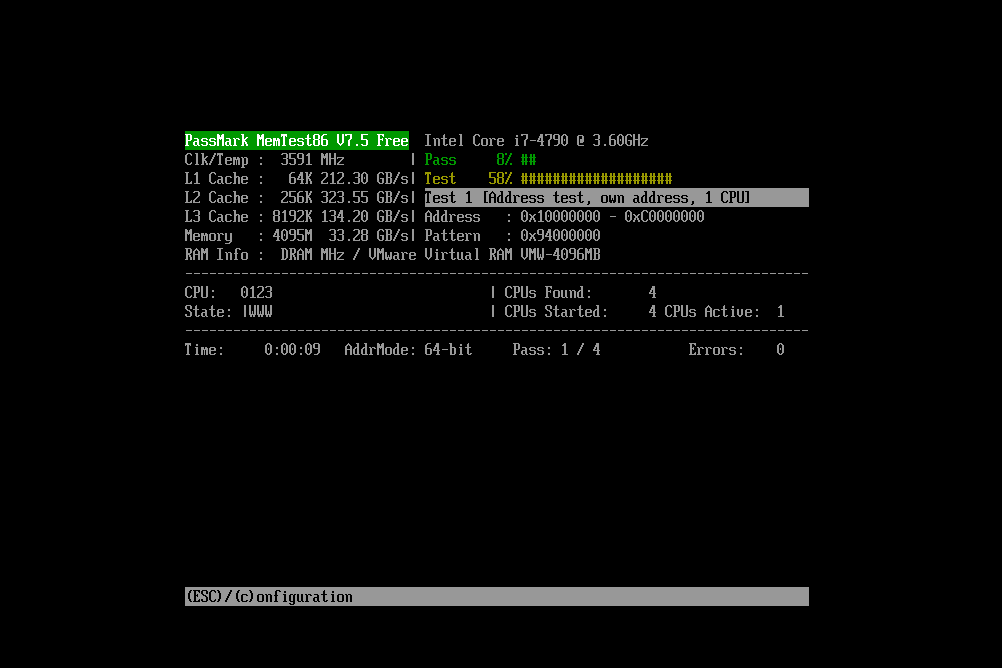 4 melhores programas de teste de RAM grátis