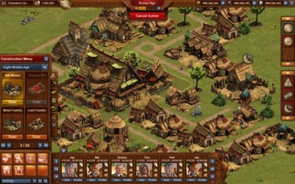10 populārākās spēles, piemēram, Forge of Empires [Android un IOS]