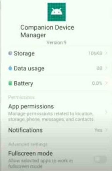 ما هو Companion Device Manager Android [الكل موضّح]