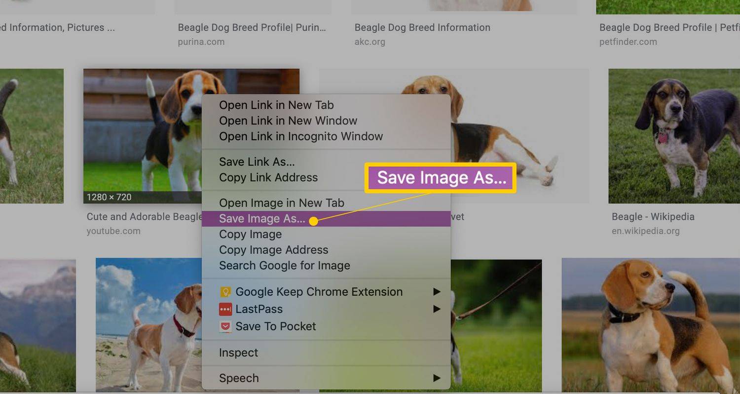 Comment enregistrer des images de Google