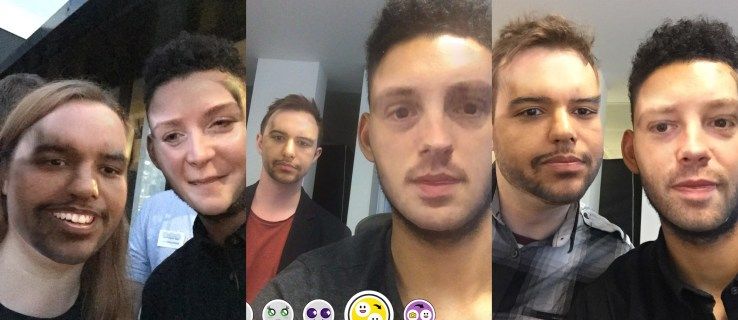 Sådan bruges face-swap-funktionen i Snapchat