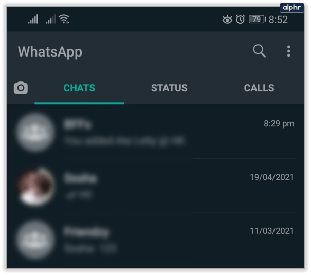 Kako spremeniti stik ali sliko profila v WhatsApp