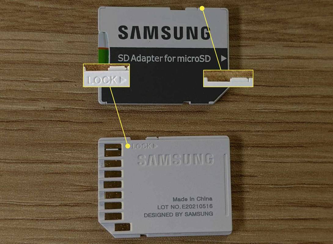Kaip pašalinti rašymo apsaugą iš „Micro SD“ kortelės