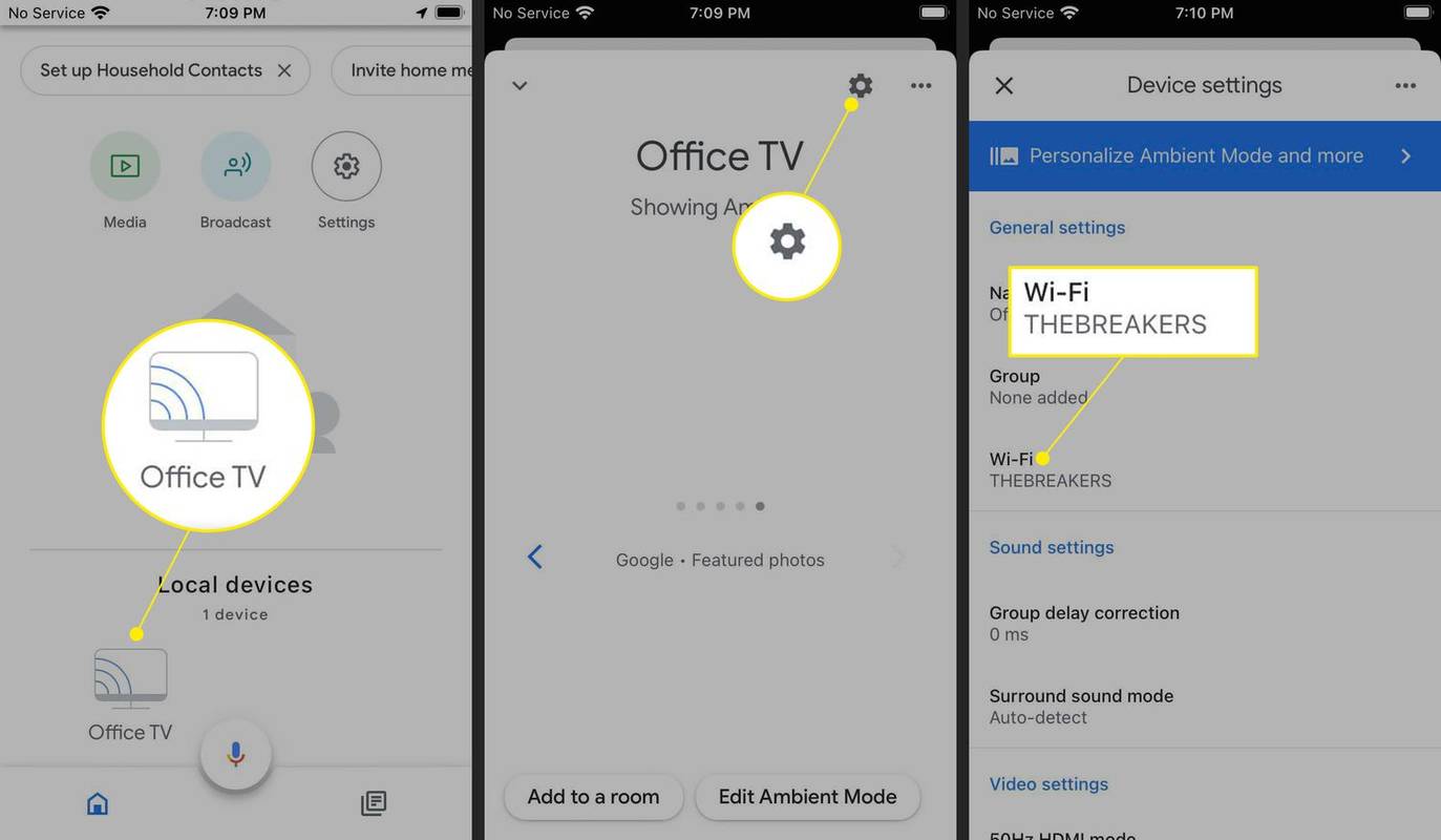 Sådan forbinder du Chromecast til en ny Wi-Fi