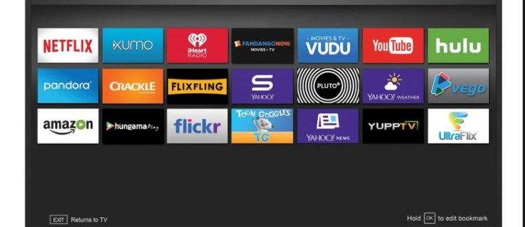 Sådan opdateres apps på et Vizio TV