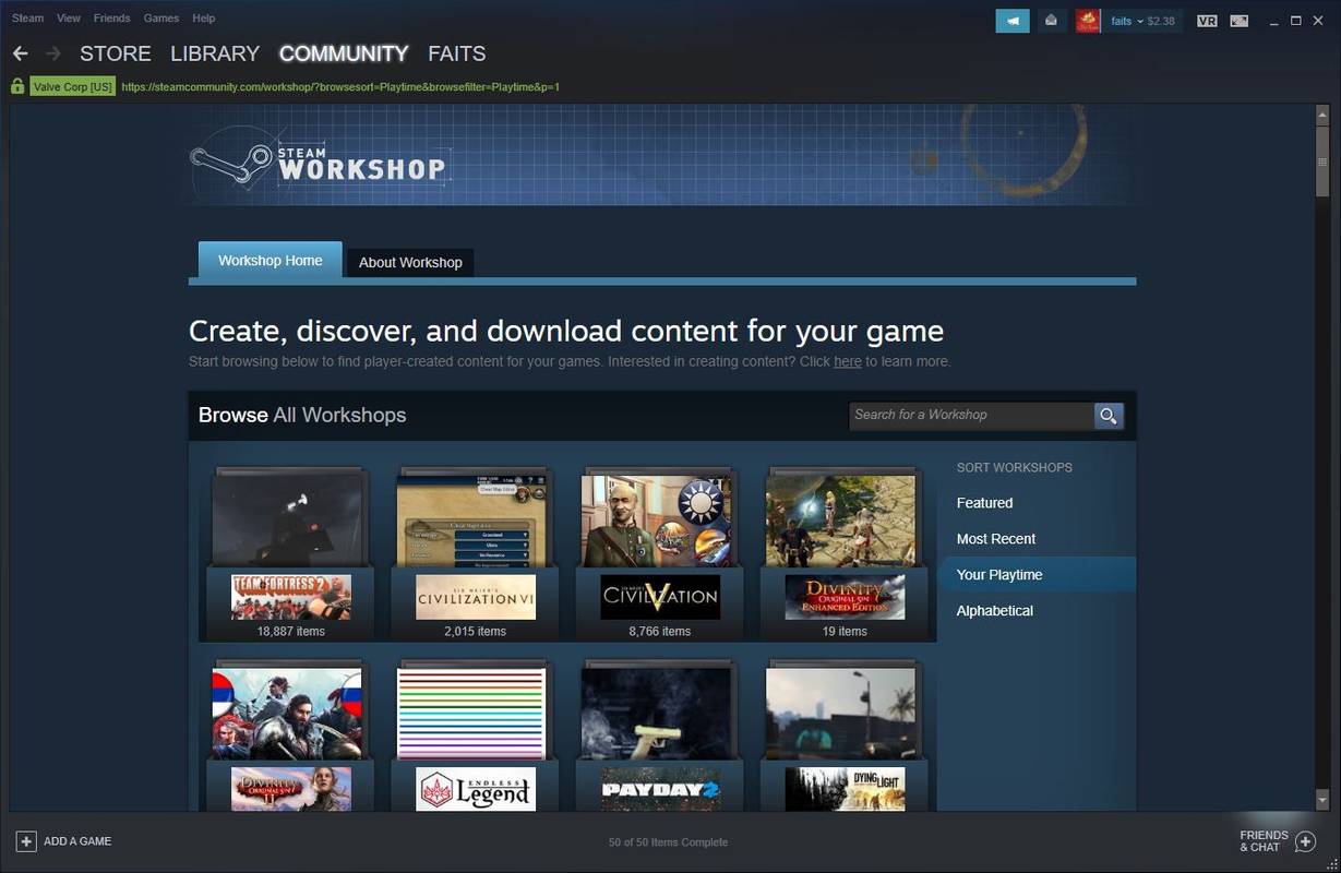 Alles, was Sie über Steam Workshop wissen müssen