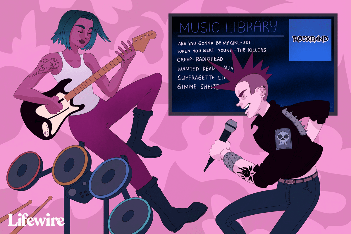 Setlist ufficiale della Rock Band