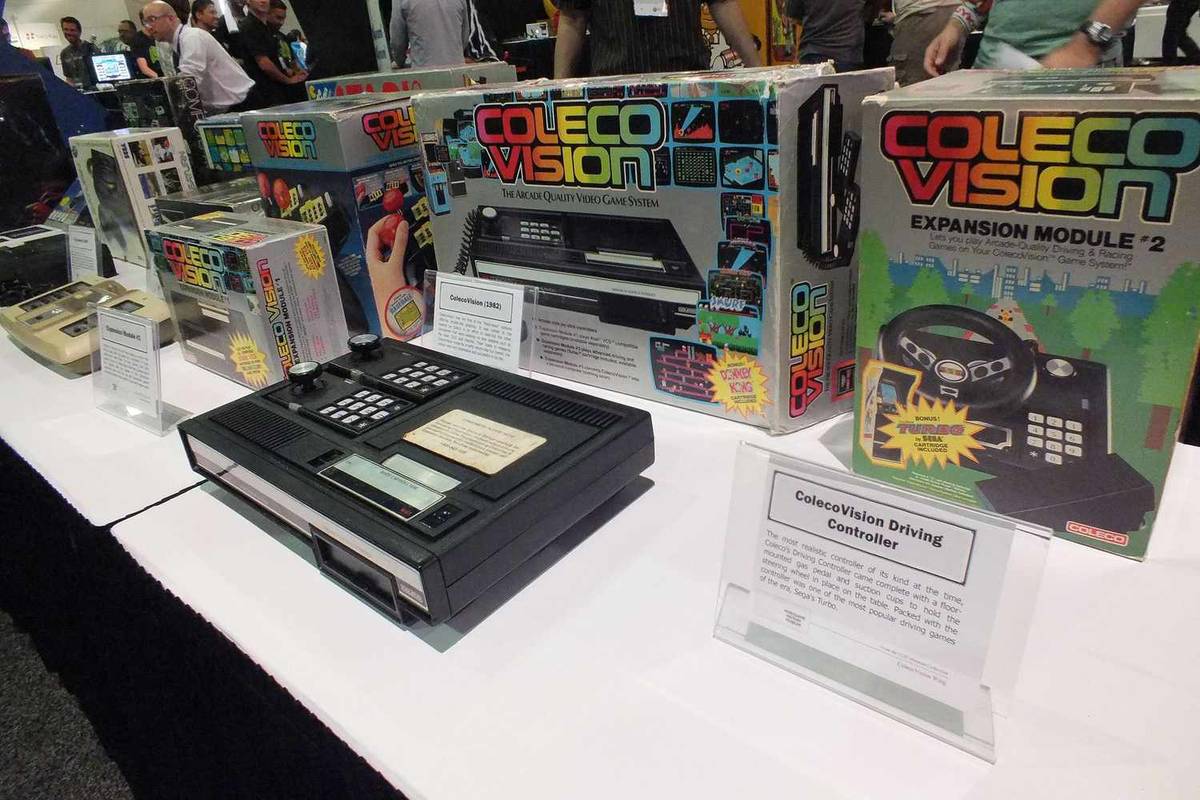 ההיסטוריה של מערכת המשחק ColecoVision