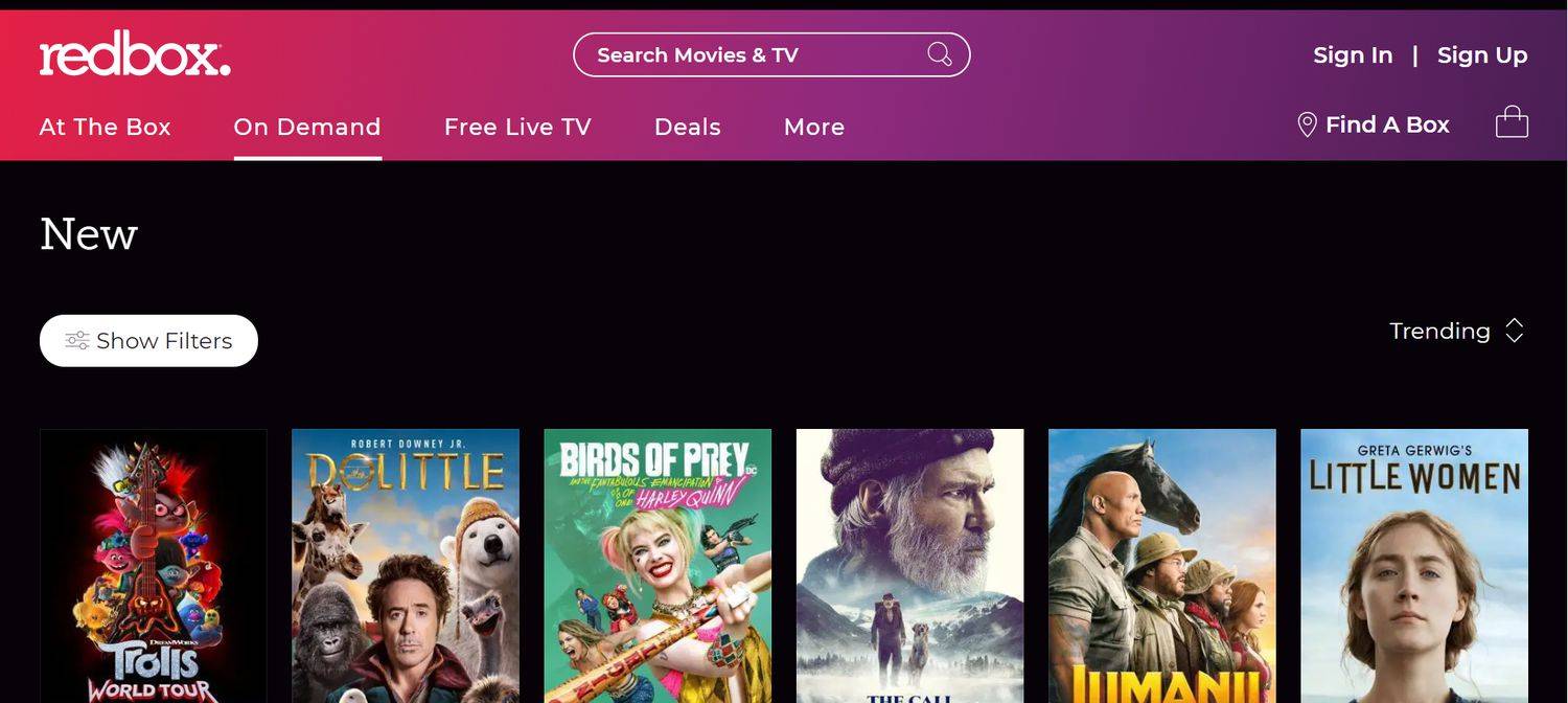 Comment acheter ou louer des films Redbox à diffuser à la maison