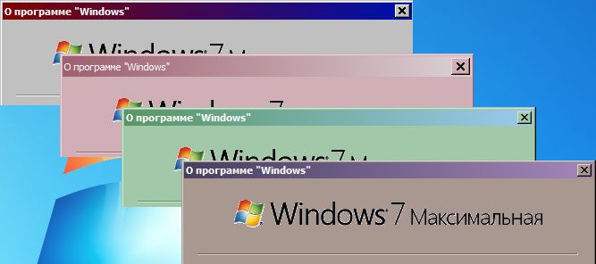 Klassikalised teemad Windows 7 jaoks - värvilised klassikalised teemad
