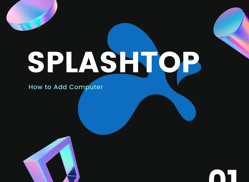 Πώς να προσθέσετε έναν υπολογιστή στο SplashTop
