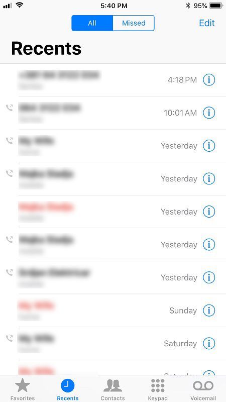 iPhone XR - Cómo bloquear llamadas