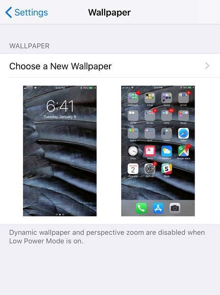 Πώς να αλλάξετε ταπετσαρία στο iPhone 7/7+