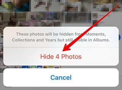 iPhone6Sで写真/アプリ/メッセージを非表示にする方法