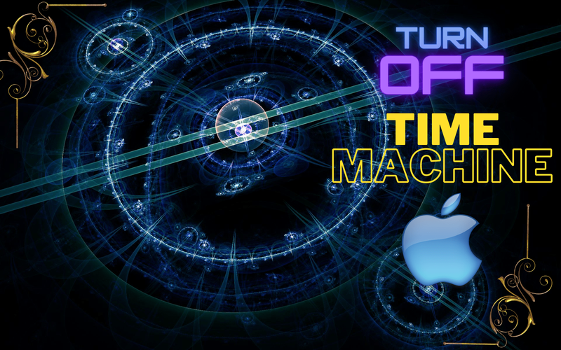 Time Machine uitschakelen op een Mac