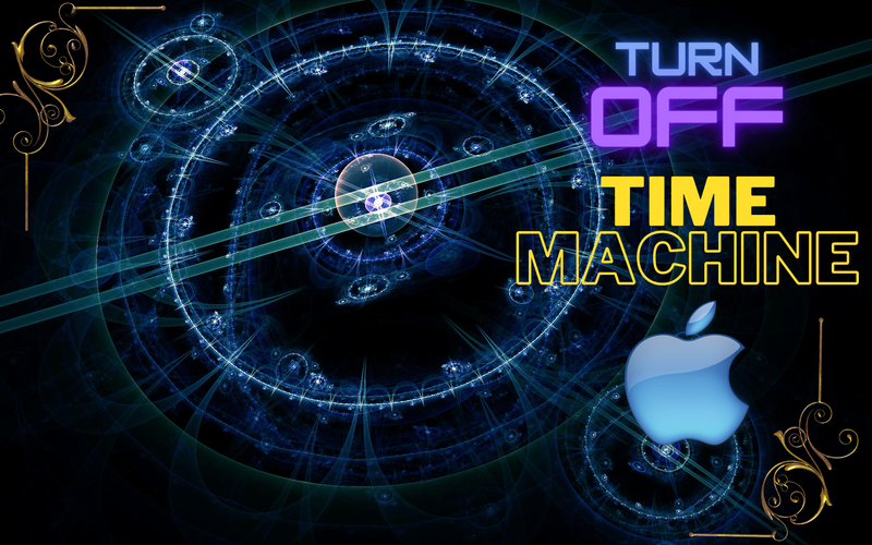 Paano I-off ang Time Machine sa isang Mac