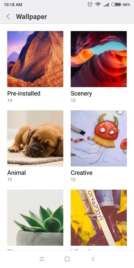 Xiaomi Redmi Note 4 – So ändern Sie das Hintergrundbild