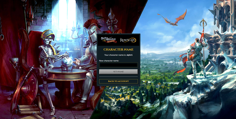 Runescapeで名前を変更する方法