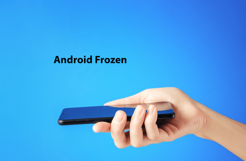 Jäätyneen näytön korjaaminen Android-puhelimessa